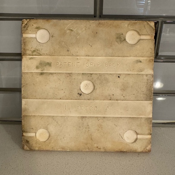 Vintage Ceramic Tile Trivet Jack and Jill Went Up The Hill Nursery Rhyme - Picture 7 of 10